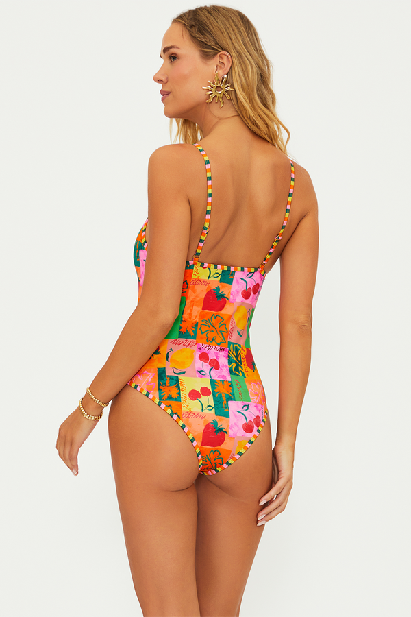 Beach Riot Priscilla One Piece in Fruit Market