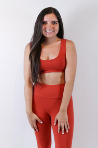 Groceries Apparel Bralette in Rosella