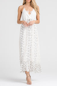 Serena Maxi in Ivory - Boho Bum Island Clothing Swimwear Bohemian Boho west palm beach  Miami florida  fall fashion spring fashion online shopping ootd blogger style swim boutique