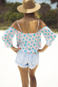 Tori Praver Flores Top in Wild Agave Ginger - Boho Bum Island