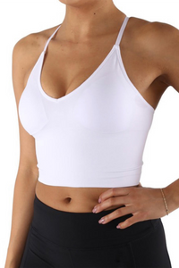 Seamless Padded Crop Bralette