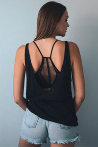 Slash Racerback Bralette in Black - Boho Bum Island Clothing Swimwear Bohemian Boho west palm beach  Miami florida  fall fashion spring fashion online shopping ootd blogger style swim boutique 