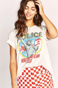 The Police North American Tour Weekend Tee - Boho Bum Island Clothing Swimwear Bohemian Boho west palm beach  Miami florida  fall fashion spring fashion online shopping ootd blogger style swim boutique 