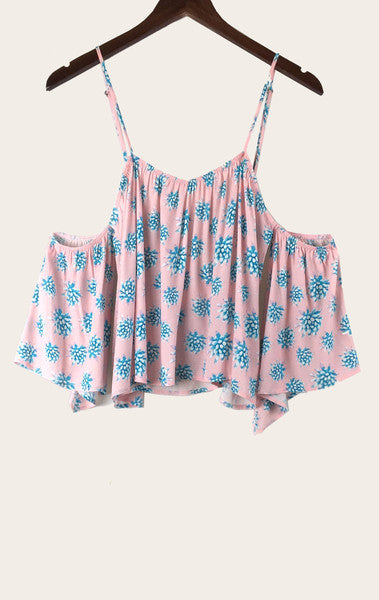 Tori Praver Flores Top in Wild Agave Ginger - Boho Bum Island