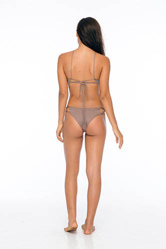 Indah Hapa Bikini Top in Mocha - Boho Bum Island