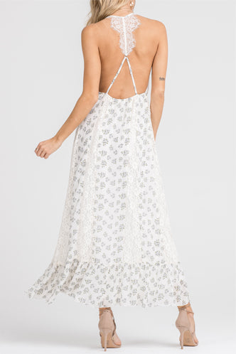 Serena Maxi in Ivory - Boho Bum Island Clothing Swimwear Bohemian Boho west palm beach  Miami florida  fall fashion spring fashion online shopping ootd blogger style swim boutique 