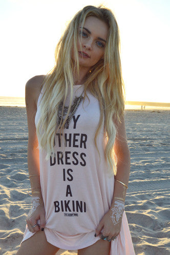 The Laundry Room Bikini Up Front Dress - Boho Bum Island